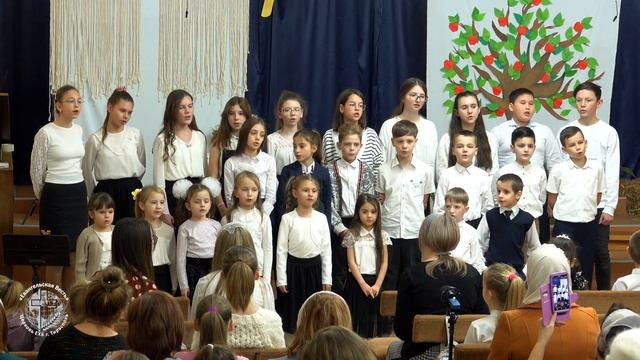 Детский хор "Рожден в Вифлееме младенец Святой", ц. "Евангельская Весть", г. Тирасполь