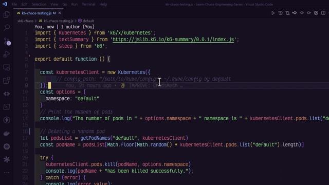 Learn Chaos Engineering Series - E13 - Chaos Testing using k6