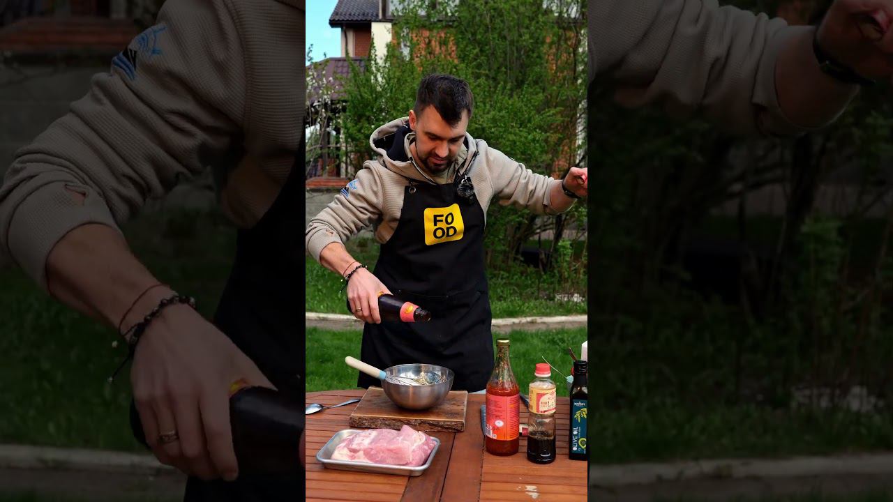 Как сделать вкусный шашлык? Бренд-шеф Сергей Кузнецов готовит  маринад в паназиатском стиле #foodru
