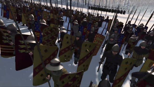 МОД МК1212 Total War Attila Англия идет