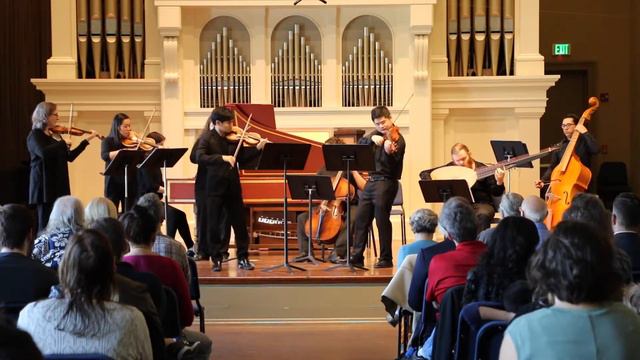 Bach Double Violin Concerto BWV 1043 D minor II. Largo ma non tanto (Gabriel Lee and Han Xie), BBB