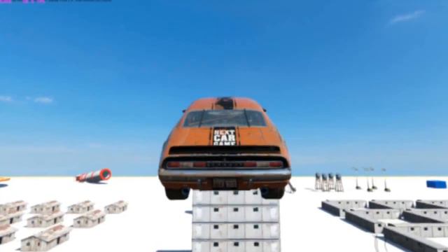 Wreckfest / Next Car Game | Epic Air Time = Clearing the trailer stacks!