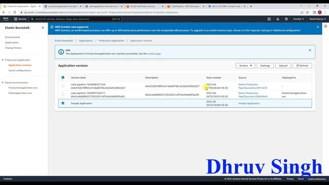 How to Rollback Deployment in Elastic Beanstalk | Rollback Deployment | Elastic Beanstalk