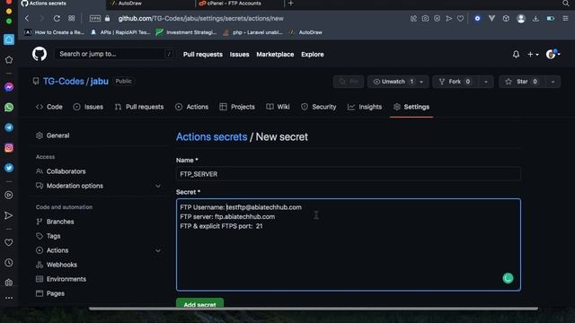 Part 3 How to deploy your GitHub repositories to cPanel the easier way