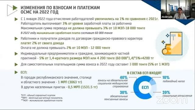 Основные вопросы в системе ОСМС от пациентов