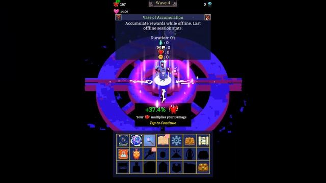 Tap Wizard 2 ★ Gameplay ★ PC Steam [ Free to Play ] Idle RPG Game 2021