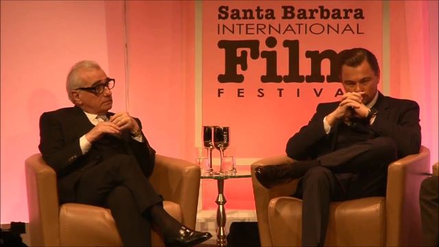 Leonardo DiCaprio and Martin Scorsese 2014 SBIFF   Cinema Vanguard