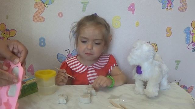 Делаем фигурки из гипса . Очень увлекательное занятие