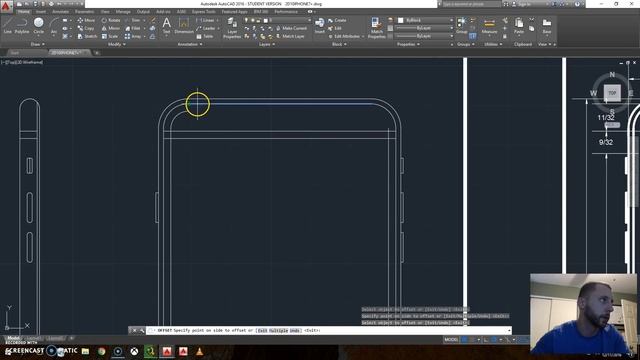 iPhone7Plus Part B - AUTODESK AUTOCAD 2D PLAN