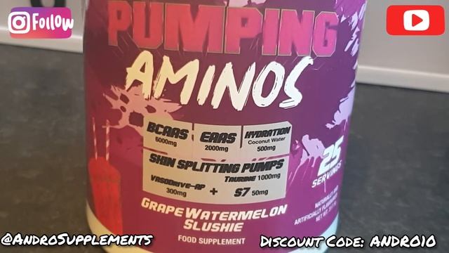 Pumping Aminos Review - Chaos Crew