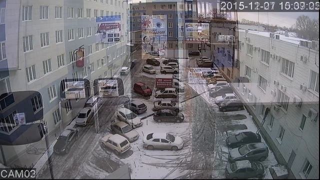 Купольная камера видеонаблюдения Divisat DVC-D89 День
