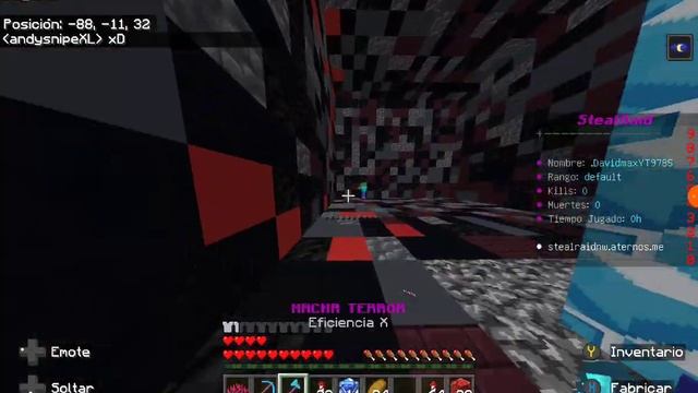 Nuevo servidor java y bedrock boxpvp de temática de terror
