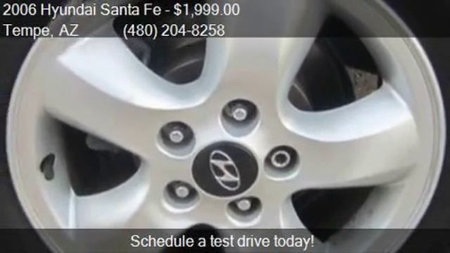 2006 Hyundai Santa Fe GLS 4dr SUV w/3.5L V6 for sale in Temp