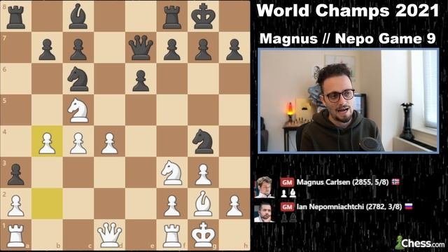 2021 World Chess Championship (Game 9)