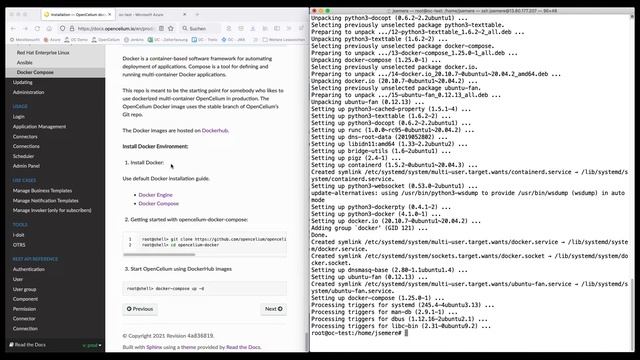 OpenCelium jetzt als Docker Container
