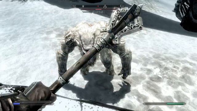 The Elder Scrolls V: Skyrim - Stupid Frost Troll