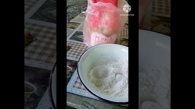 Суп с галушками.
