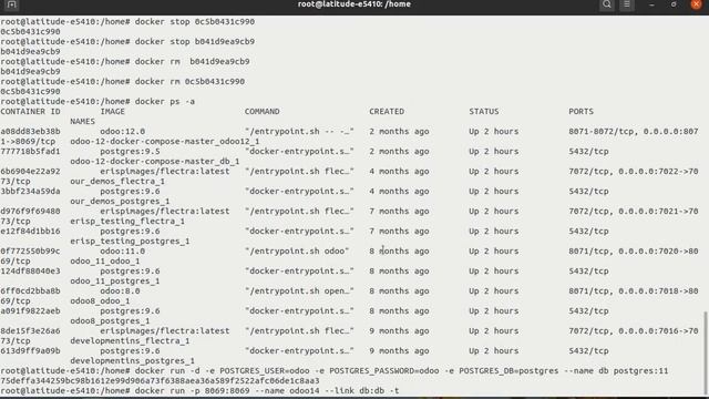 Install Odoo 14 on Docker Container