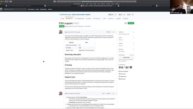 Kubernetes SIG VMware - Cluster API vSphere Provider bi-weekly syncup 20190715