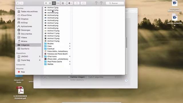 Trucos Mac #22 - Cambiar fondos de escritorio en OS X El Capitán