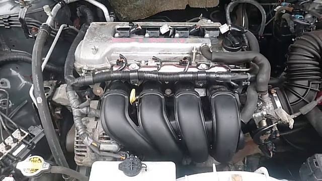 Двигатель Toyota для Avensis II 2003-2008;CorollaVerso 2004-2009