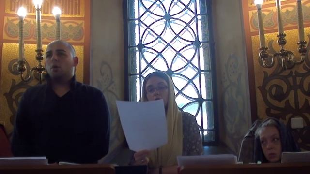 Херувимская. Сербский распев (солистка – Яна Ангелова).