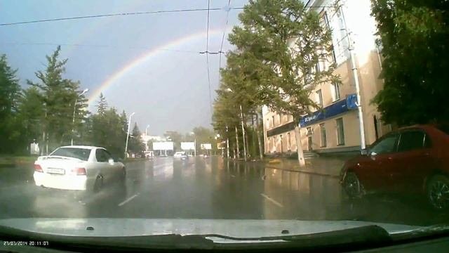 радуга в Омске