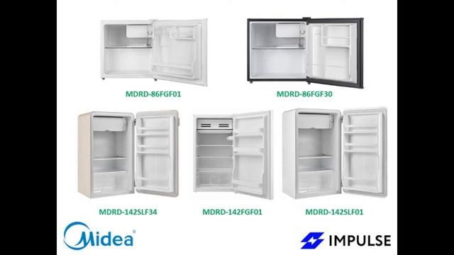 Малогабаритні холодильники Midea