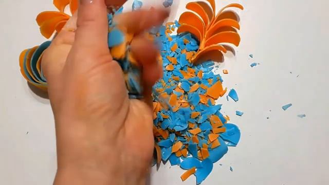 Сухой хруст / Clay cracking / Crushing soap roses / satisfying crunchy soap ASMR / Dry soap /