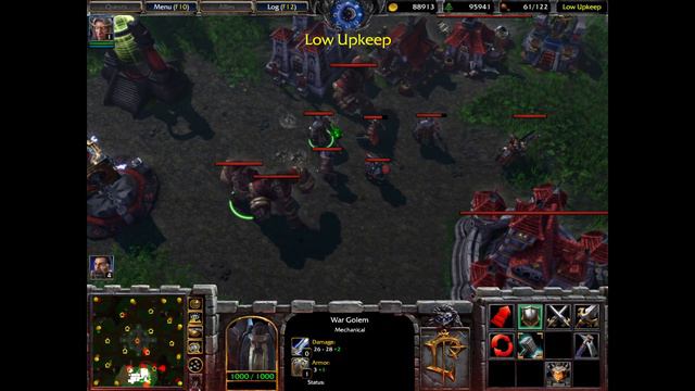 Warcraft 3 Reforged Lost Temple II - HUM Gameplay