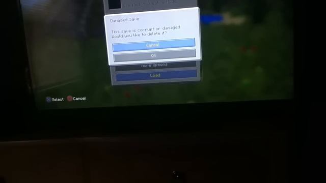 PS3 | Corrupt or Damaged Minecraft Save