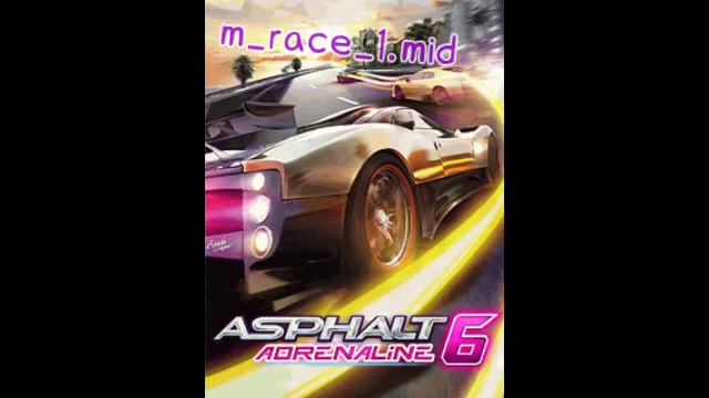 Asphalt 6 OST - Mathieu Vachon/Jorge Peirano - m_race_1 (Java)