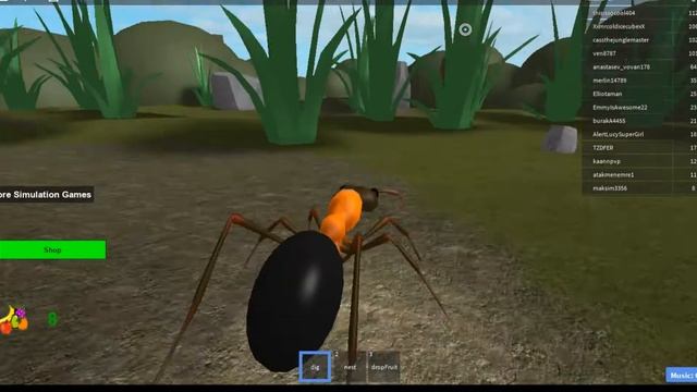 Симулятор муравья ROBLOX