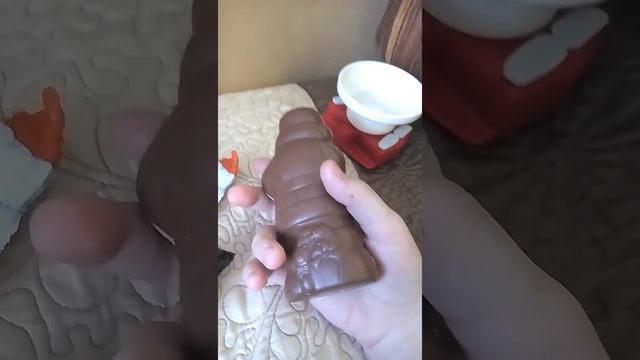 Не покупайте шоколадный Kinder Дед Мороз пустая трата денег 120 руб там нет игрушки!!!!!!!!!!!!!!