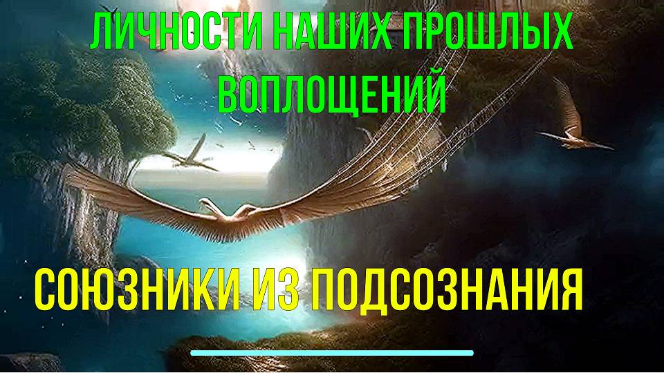 Личности наших прошлых Воплощений. Союзники из Подсознания