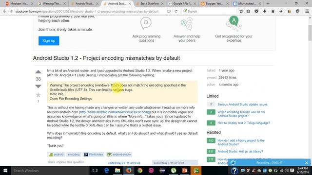Error and its solutions from stack overflow   Android Development in Urdu Lecture 5