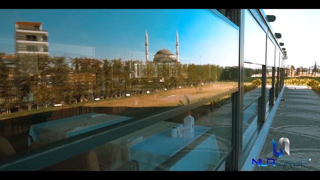 Nur Grup Afyon Leman Kültür ve Larissa Restoran Pergola Sistemi ve Giyotin Cam Sistemi