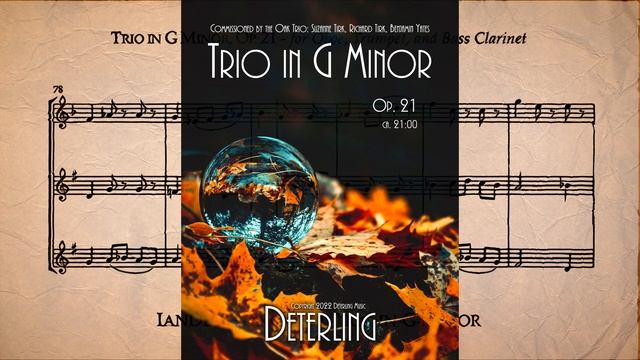 Trio for Oboe, Bb Trumpet, and Bass Clarinet in G Minor