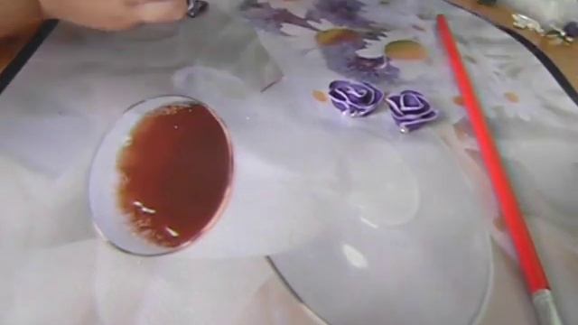 Комплект украшений из полимерной глины - часть 3 серьги с цветами