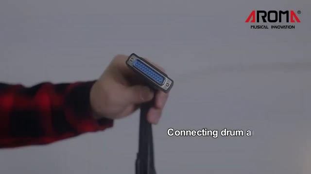 AROMA TDX 16 - הדגמה של הרכבת הסט  Easy steps to set up Aroma Electronic Drum TDX-16