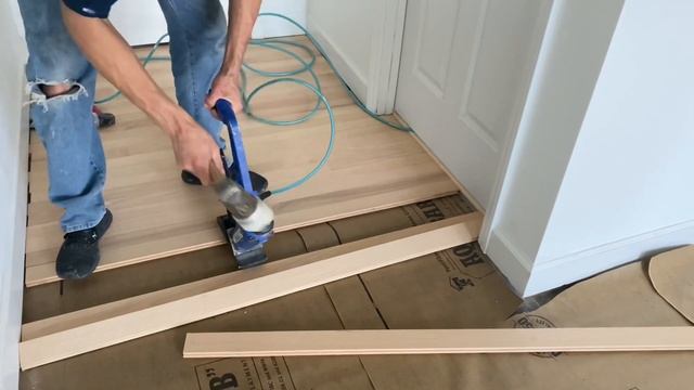 Instalación de madera sólida