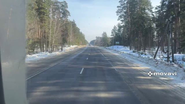 Ужасные зимние дороги, везем пшеницу
