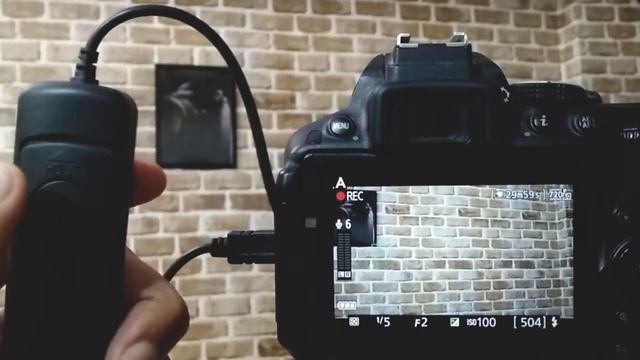 Nikon D5300 D5600 remote control MC-DC 2 for autofocus problem during video