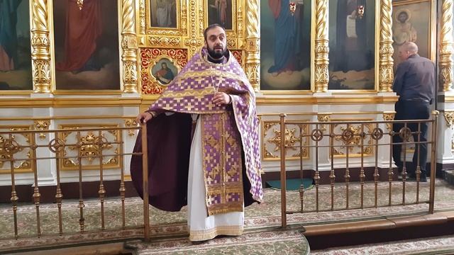 Проповедь о.Олега (Гаджиева) в день изнесения Честных Животворящих Древ Креста Господня