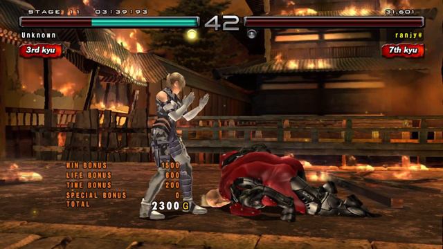 Tekken 5 Dark resurrection | Nina Williams Ghost battle | 60fps |