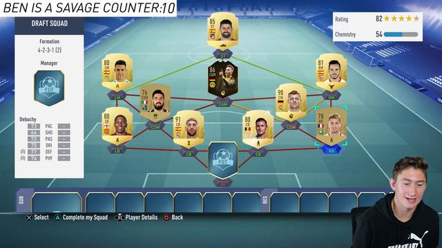 THE ULTIMATE FIFA 19 FUT DRAFT CHALLENGE with PRO MLS PLAYER