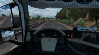 ETS 2 1.39 VOLVO FH16 İLE MERCEDES'DE ÇALIŞAN AYÇA'YI ALIP, ARABALI VAPURUNA YETİŞTİRİYORUM.