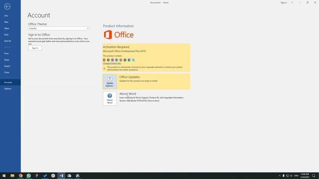 How to Update Microsoft Office 2019 | MS Office 2019 New Features