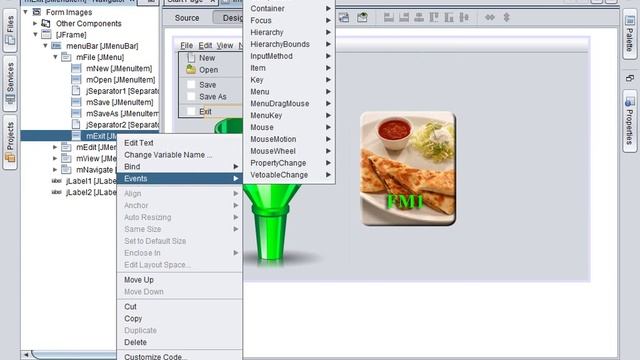 How to Create Menubar in Java Netbeans | How to Design Menubar Or JMenuBar in Java #13