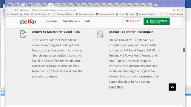 Stellar Repair For Excel – Best Software to repair corrupt Excel file